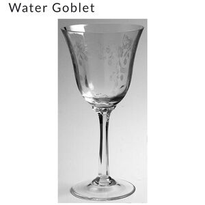 Lenox Castle Garden Water Goblet